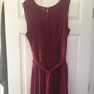 Mark Chiffon Pleated Dress *Donated*